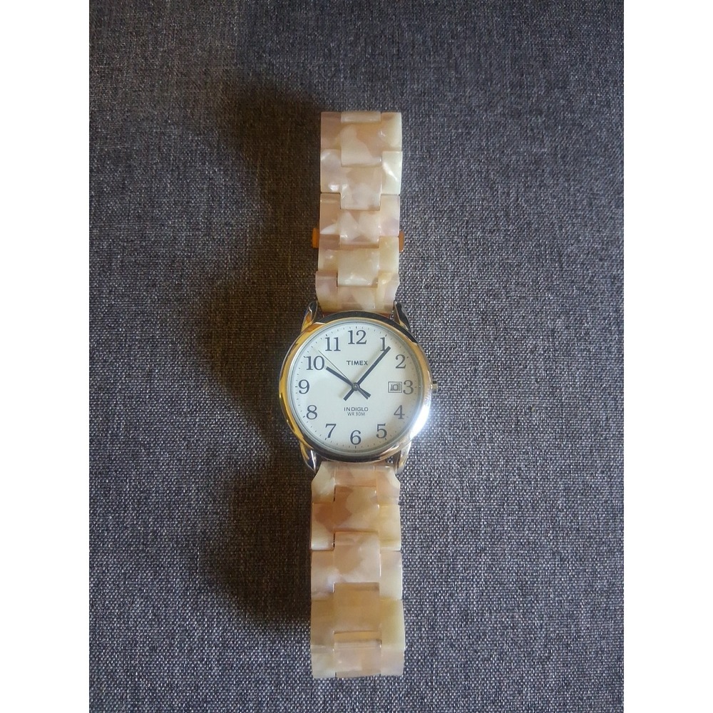 Timex Indiglo Wr 30m Womens Date Window Running With Battery
